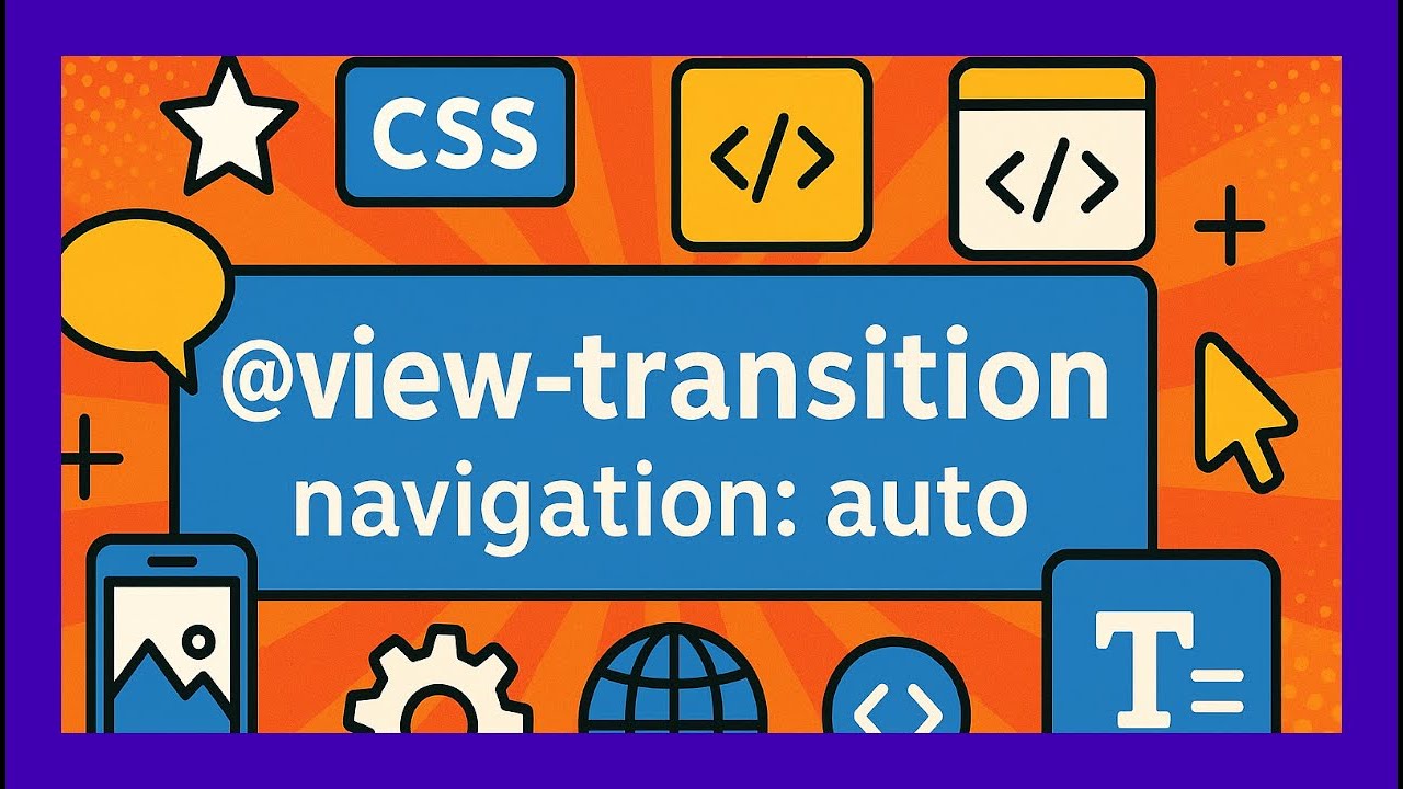 CSS-свойство @view-transition